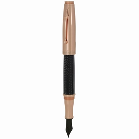 Monteverde Invincia Rose Gold Fountain Pen vivid