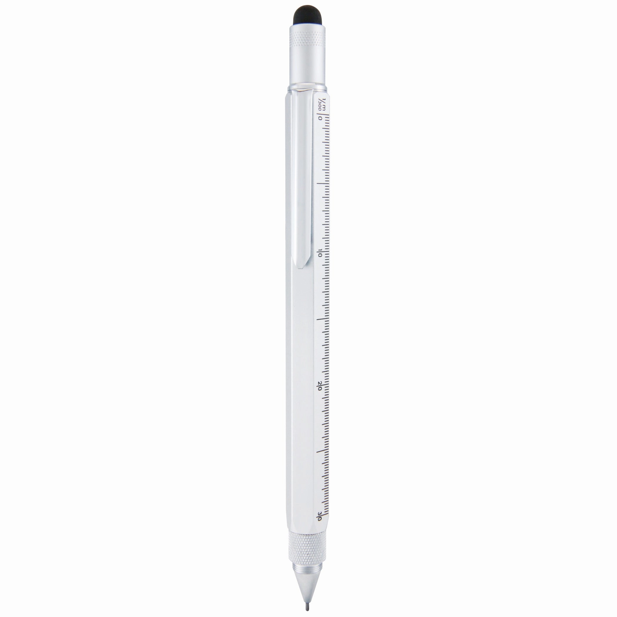 organic Monteverde One Touch Stylus Tool Silver Pencil
