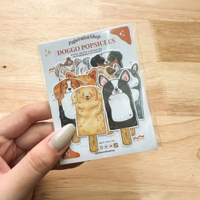 Paperaicashop Doggo Popsicle Sticker Pack new