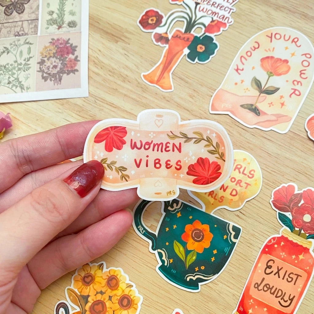 Paperaicashop Feminist Sticker Pack deluxe