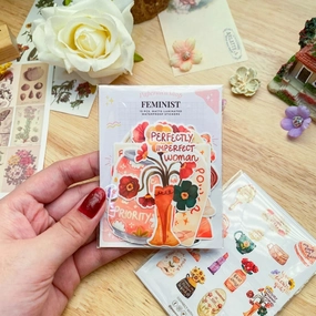 Paperaicashop Feminist Sticker Pack elegant finest