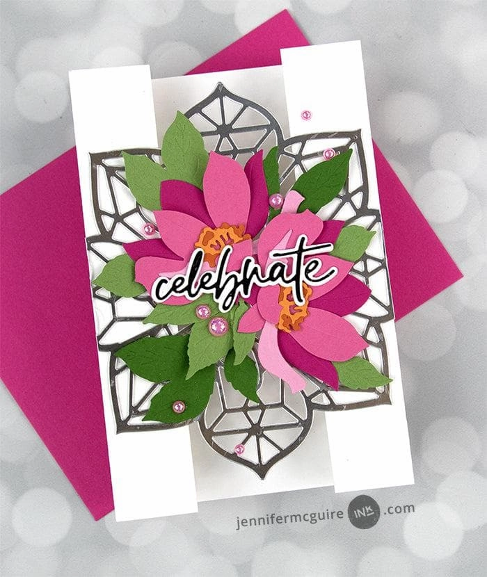 Plum Blossoms Layering Die Set adjustable