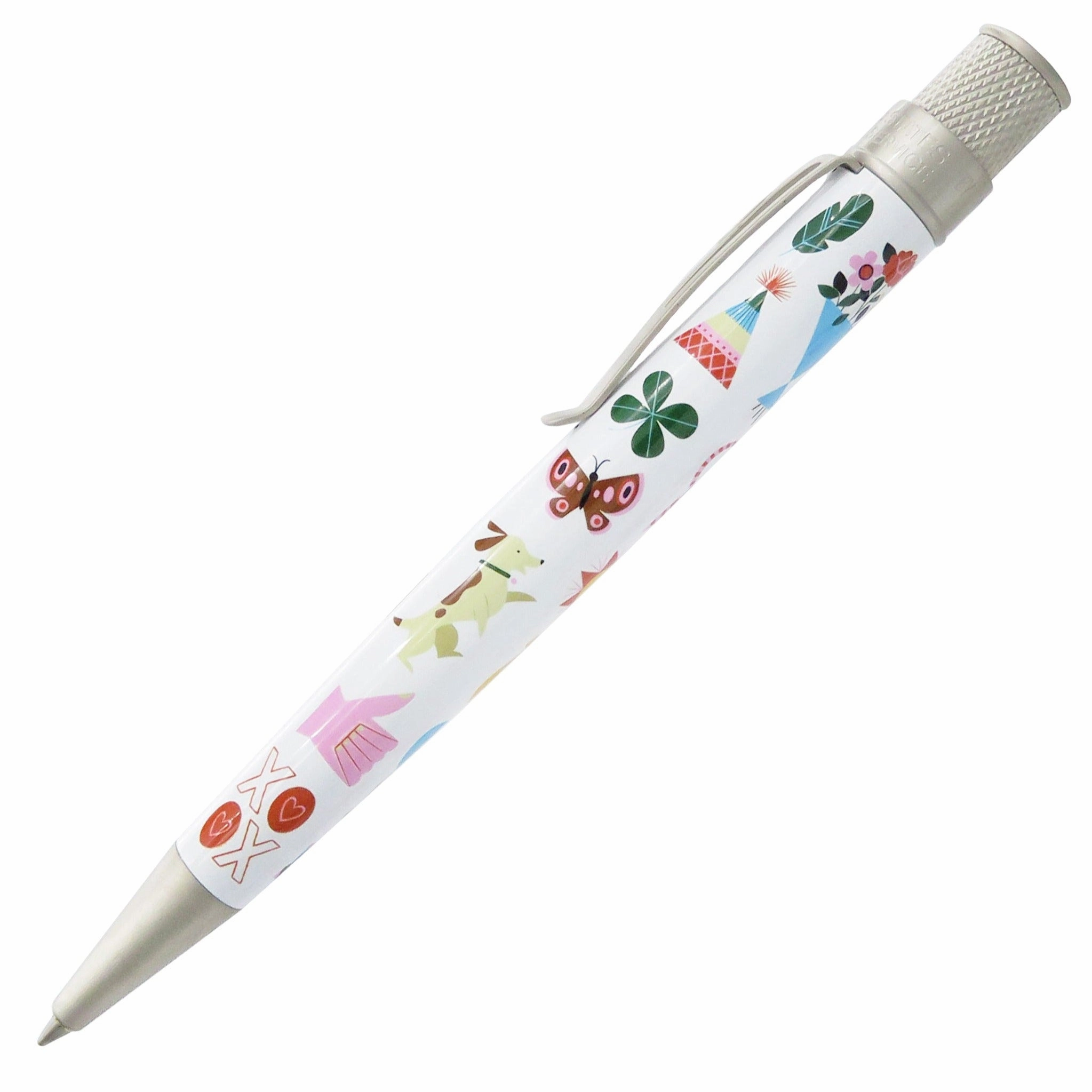 Retro 1951 Tornado U.S. Postal Service Thinking Of You Stamp 2023 Rollerball Pen exclusive