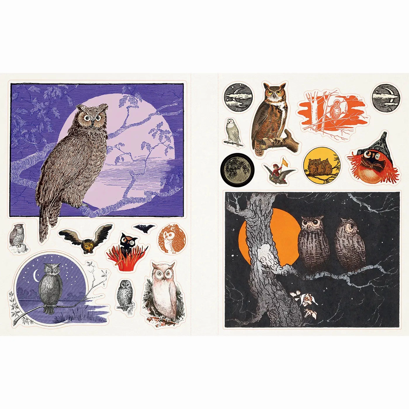 automatic modern Sticker Emporium Cauldron Of Curiosities Sticker Book