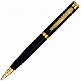 resilient Versace Greca Black/Gold Ballpoint Pen
