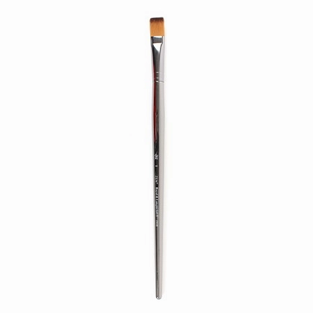 glossy bright Long Handled Short Flat Paintbrush