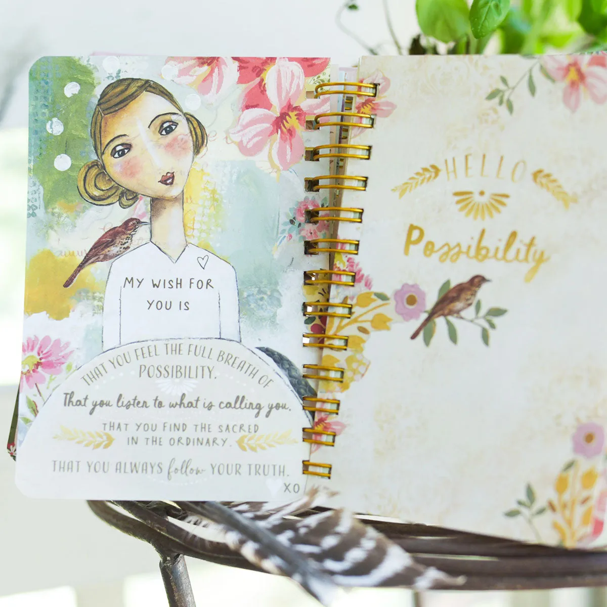 Look For The Magic Undated Planner pastel modern