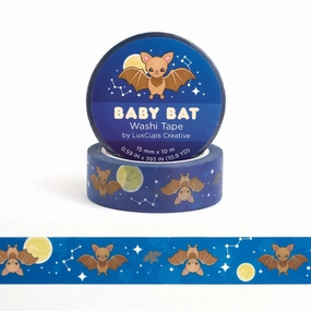 Baby Bat Washi Tape daily set