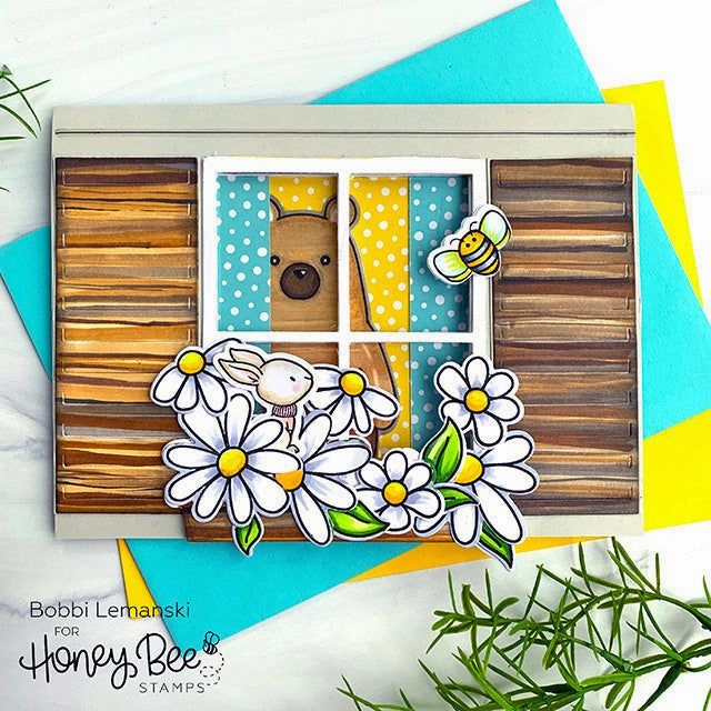 durable professional Busy Bees - 4X6 Stamp Set