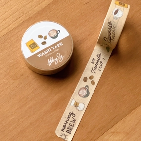 finest quickdry Coffee Washi Tape