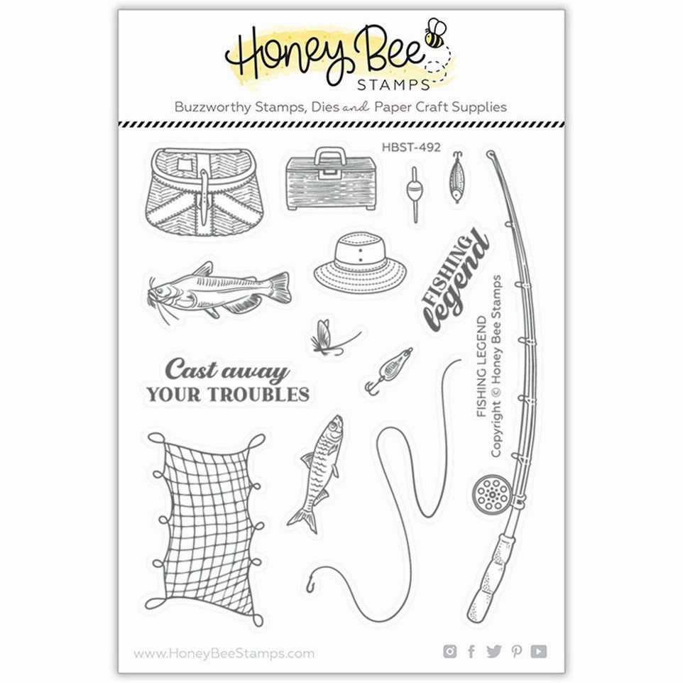 Fishing Legend - 5X6 Stamp Set automatic