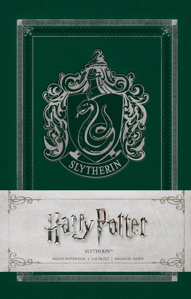 elegant Harry Potter: Slytherin Ruled Notebook