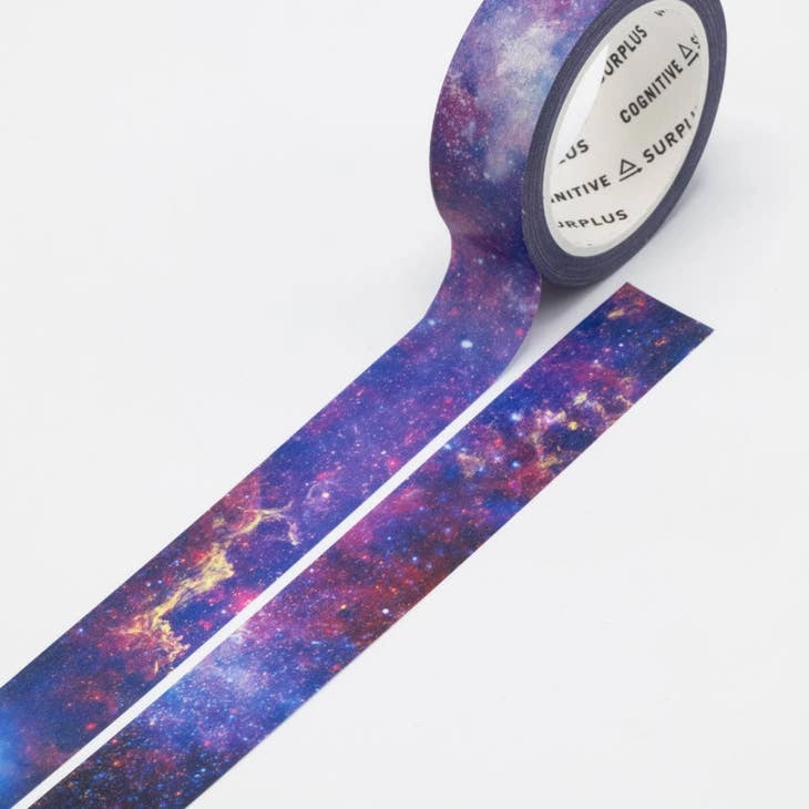 Nebula Washi Tape waterproof metallic
