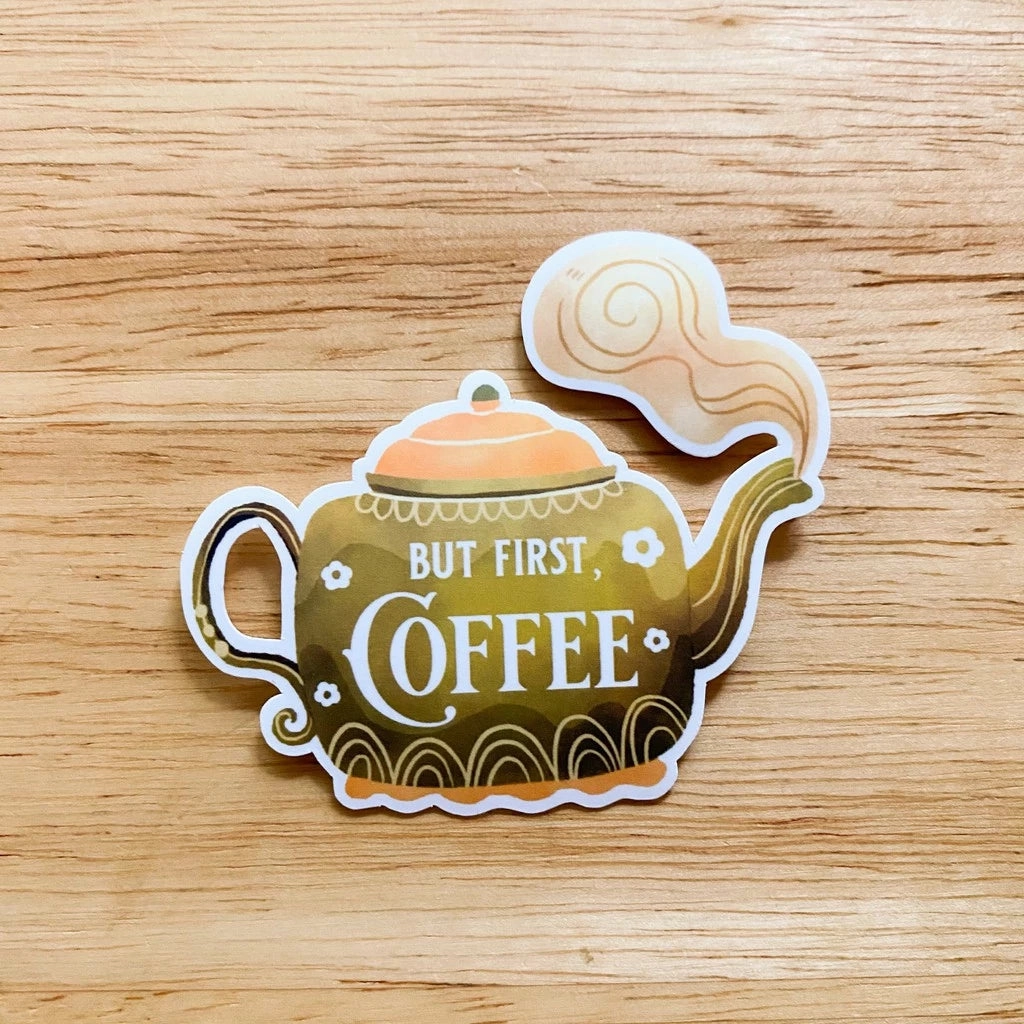 Paperaicashop Coffee Vinyl Sticker quickdry basic