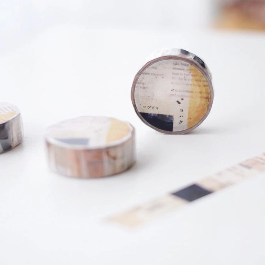 Waxed Washi Tape wide