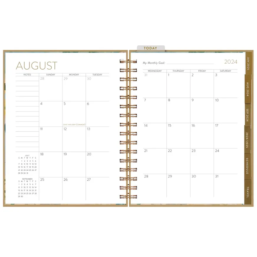 Love You 2024-2025 Seedlings 17 Month Planner plastic portable