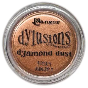 Dyamond Dust - Fiery Sunset locking synthetic