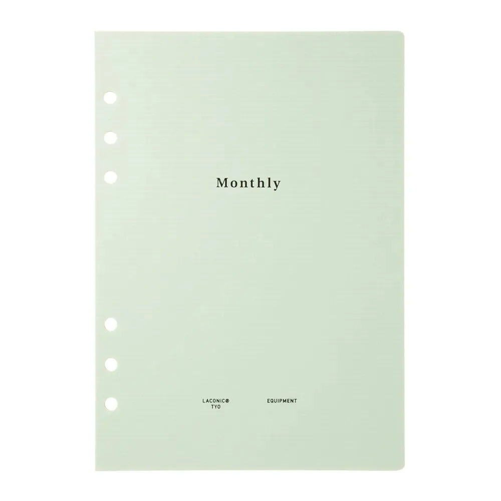 lasting elegant Laconic Style A5 Refill - Monthly