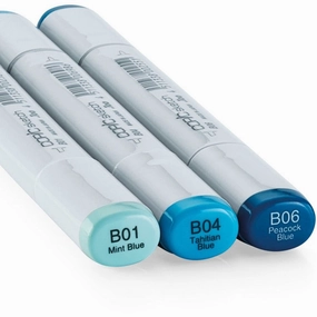 Color Fusion 6 By Copic - 3Pkg top