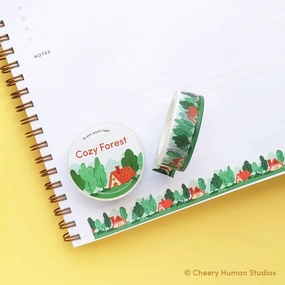 Cozy Forest Washi Tape nonslip paper