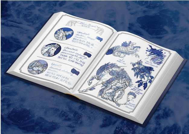 Dominant Industry Ink Archiving Book - A Log Of Atlantis collapsible