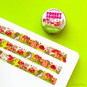deluxe Forest Friends Washi Tape