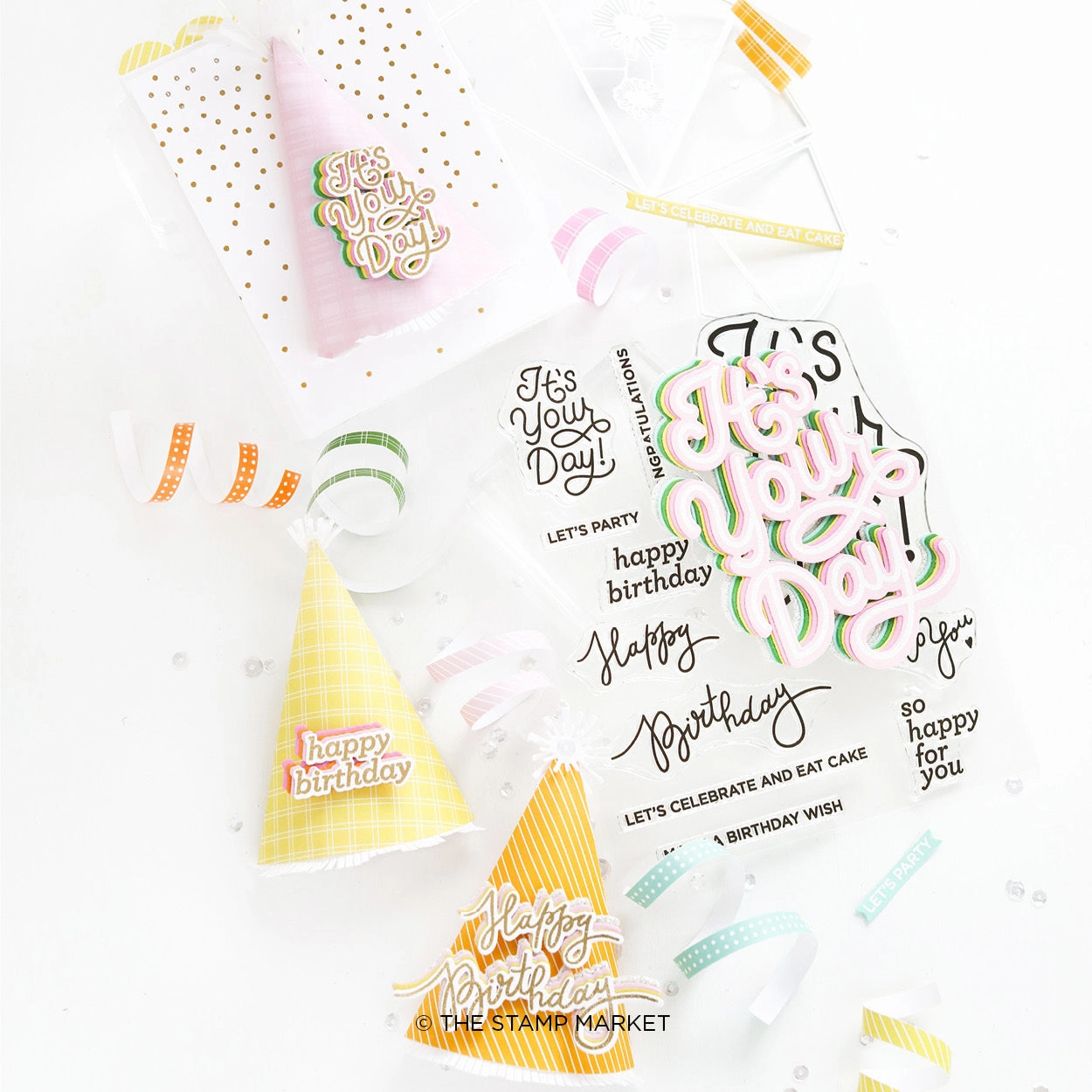 ceramic loose It'S Your Day Stamp