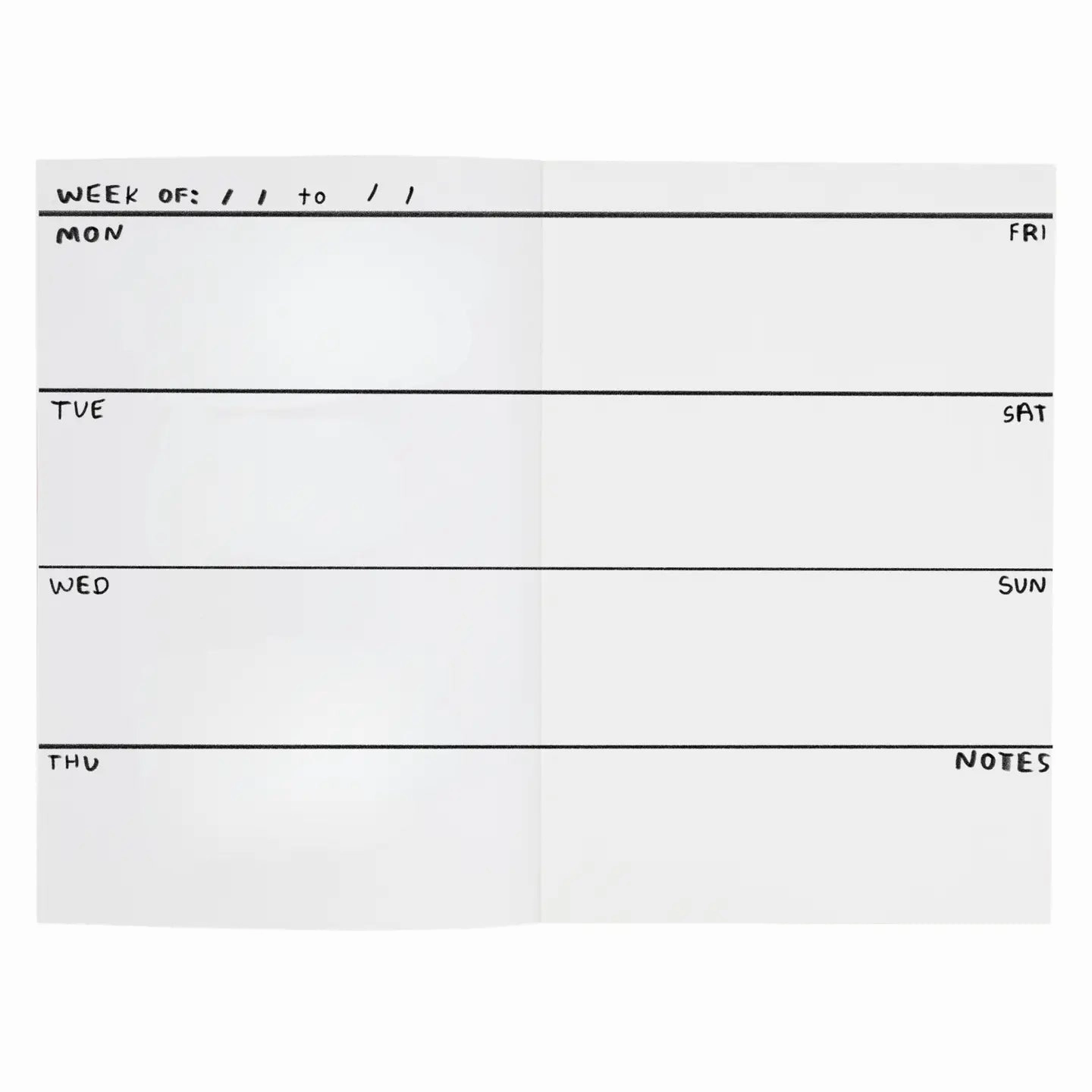 steel Life Is Happening Planner Notepad