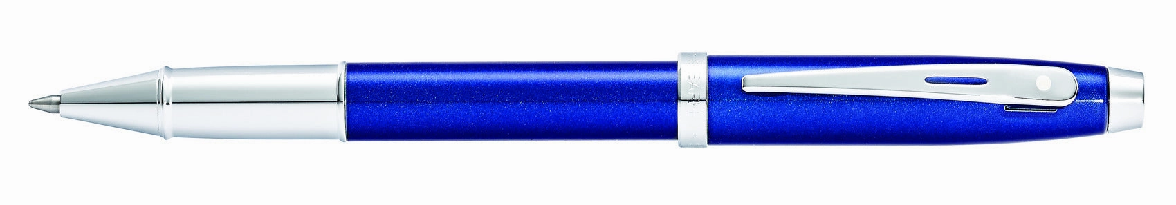 waterproof Sheaffer 100 Glossy Blue Lacquer Rollerball Pen