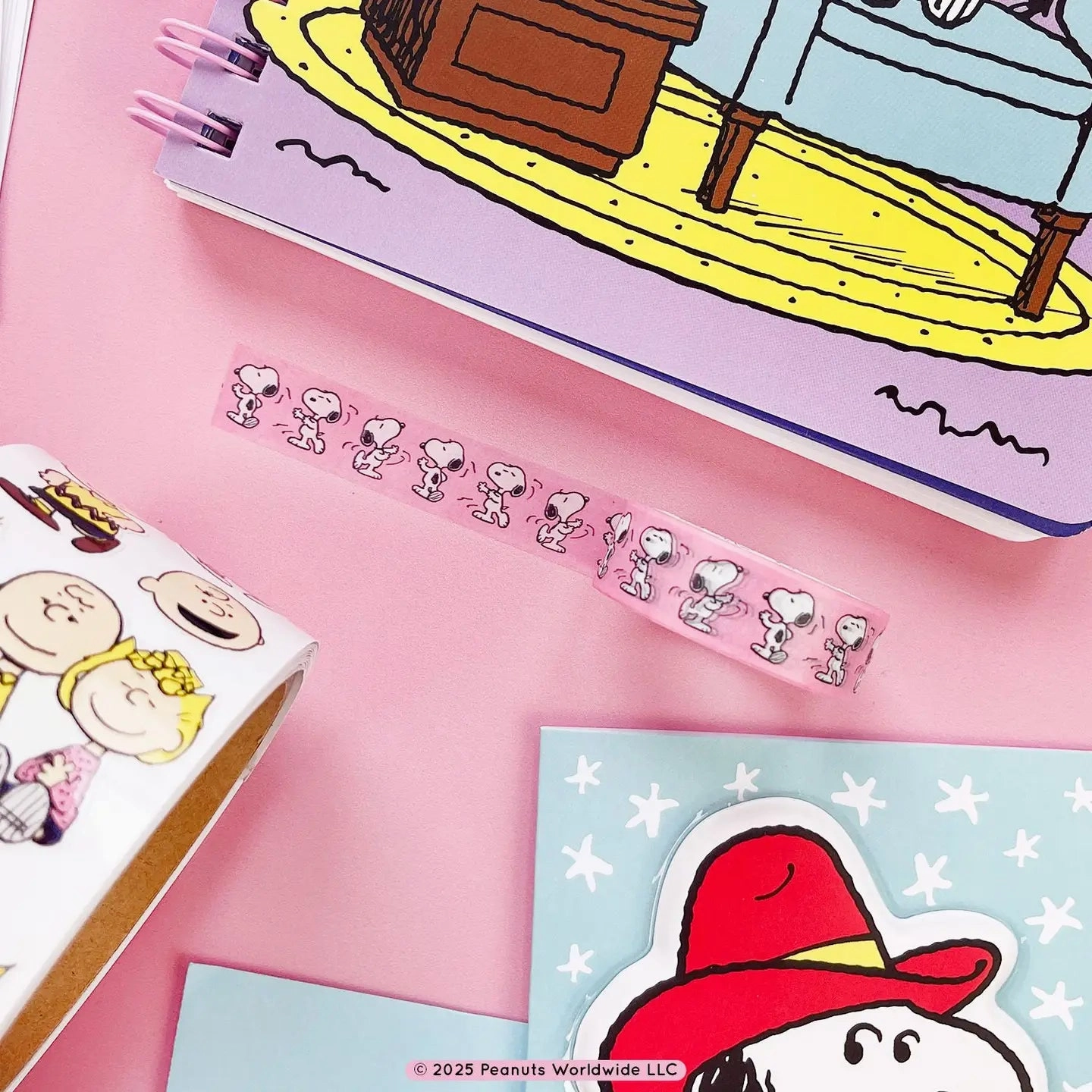 flexible refillable Snoopy Twist & Wag Washi