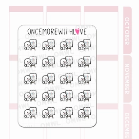 M1428 Presentation 2.0 Sticker Sheet giant handy