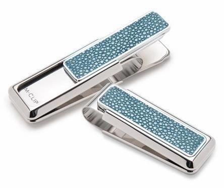 M-Clip Bayside Blue Ray Money Clip ergonomic sealed