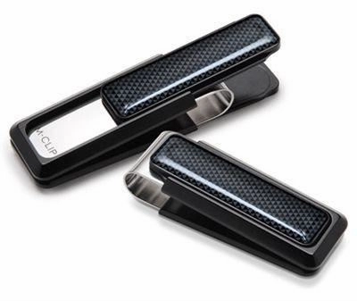 maxi short M-Clip Black Anodized Money Clip