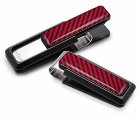 M-Clip Black Uv2 W/Black & Red Money Clip organic elegant