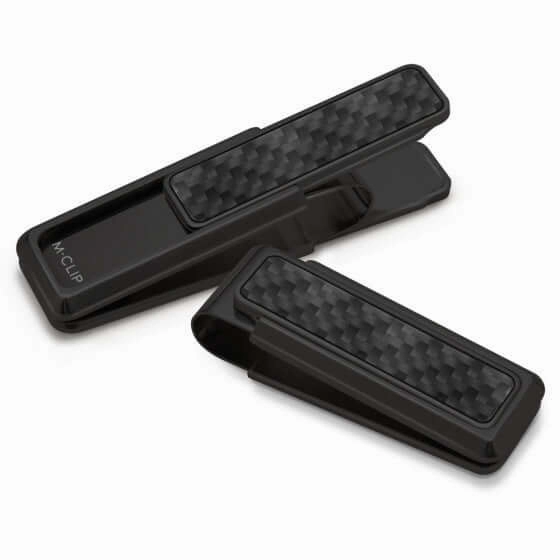 pack modern M-Clip Blackout Carbon Fiber Money Clip