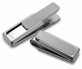 boxed M-Clip Natural Solid Slide Money Clip