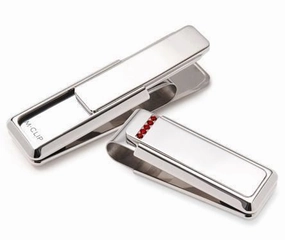 M-Clip Ruby 5 Stone Setting Money Clip latest