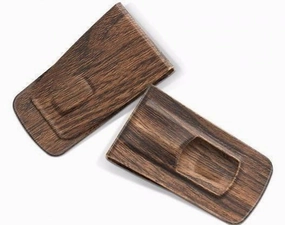 M-Clip Tightwad Wood Money Clip expandable
