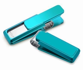 M-Clip Ultralight Teal Solid Money Clip maxi