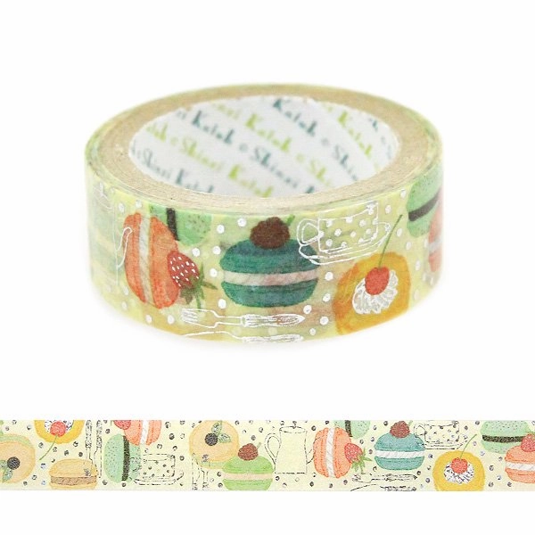 Macaroon Washi Tape Shinzi Katoh Design basic collapsible