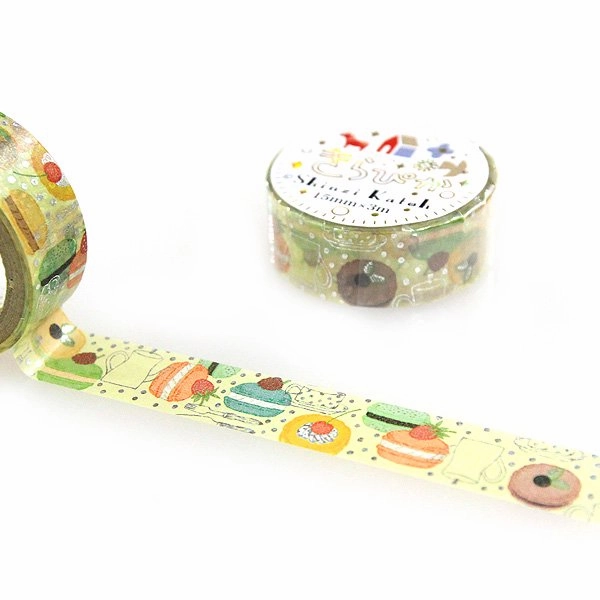 Macaroon Washi Tape Shinzi Katoh Design bright classic