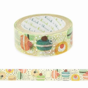 Macaroon Washi Tape Shinzi Katoh Design basic collapsible
