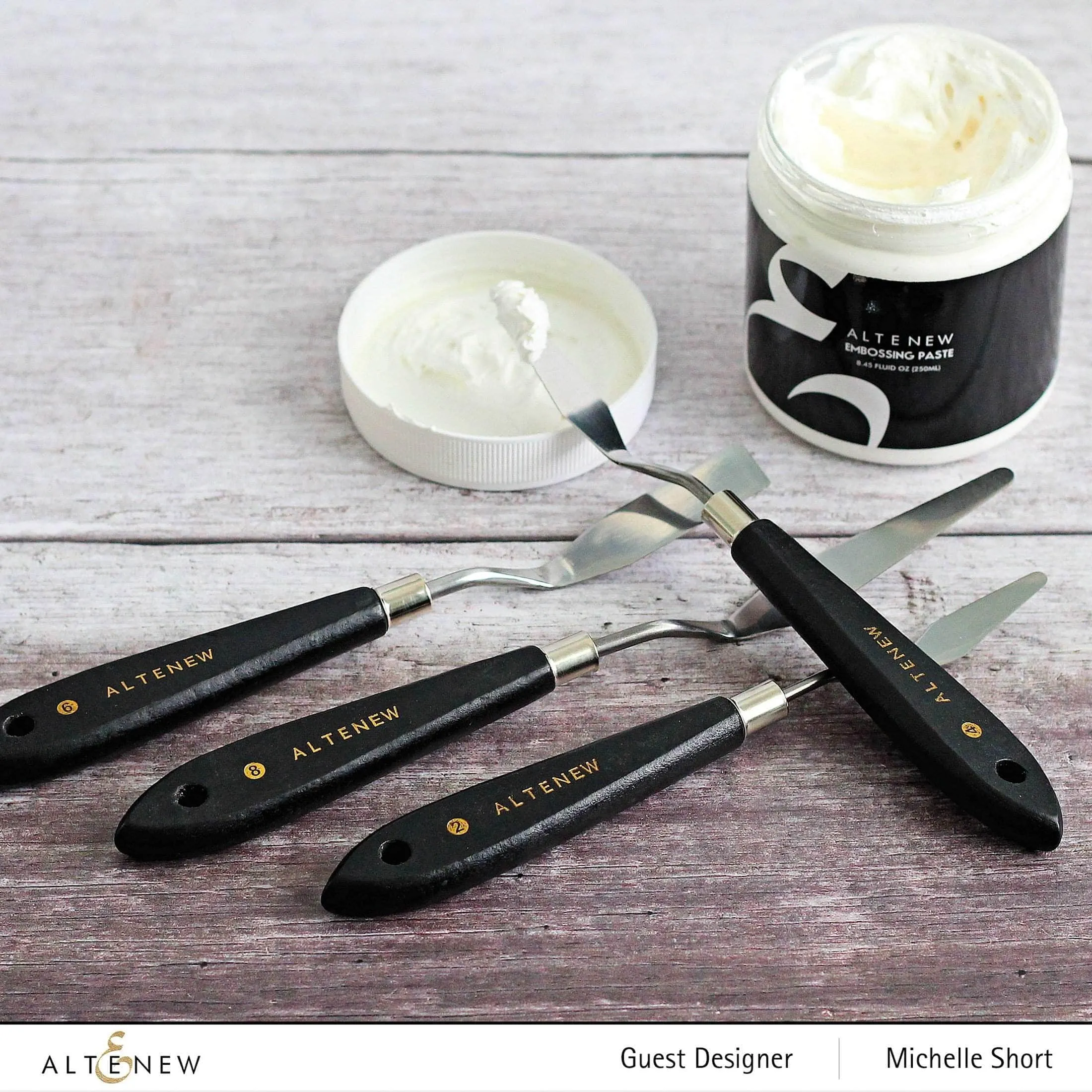 limited paper Mixed Media Palette Knife Set
