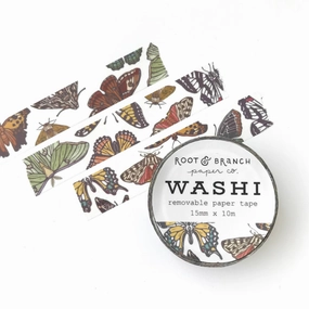finest paper Butterfly   Moth Washi Tape