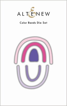 foldable locking Color Bands Die Set