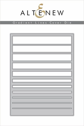 deluxe affordable Gradient Stripes Cover Die