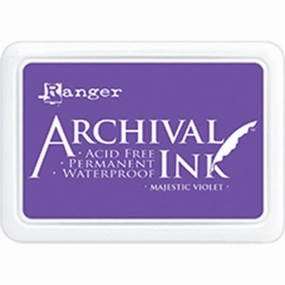Majestic Violet Archival Ink Pad #0 wrapped gift