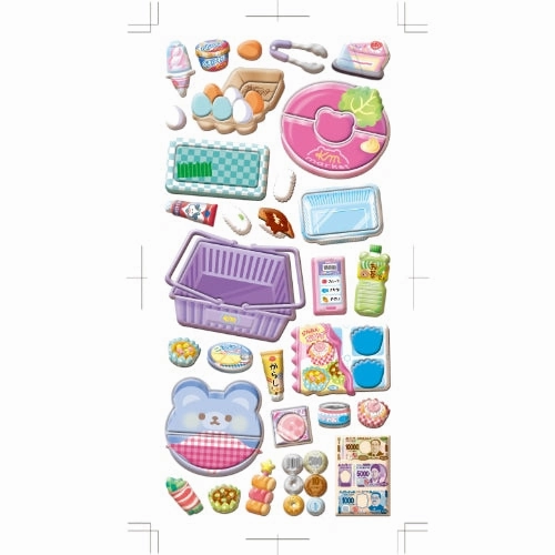 Make And Play Stickers - Supermarket lightweight multipack