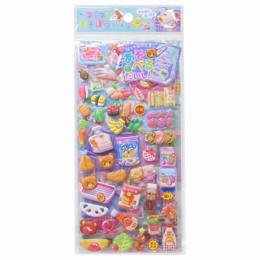 Make And Play Stickers - Supermarket large