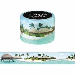 retractable Maldives Japanese Washi Tape ? Travel Mast